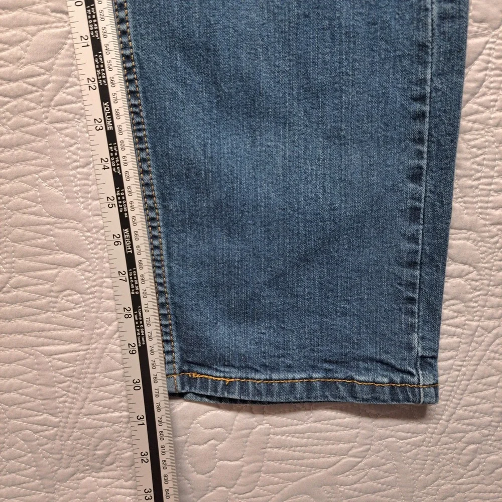 Levis 505 Regular Fit Jeans Mens 38x32 Medium Wash Excellent Straight Leg